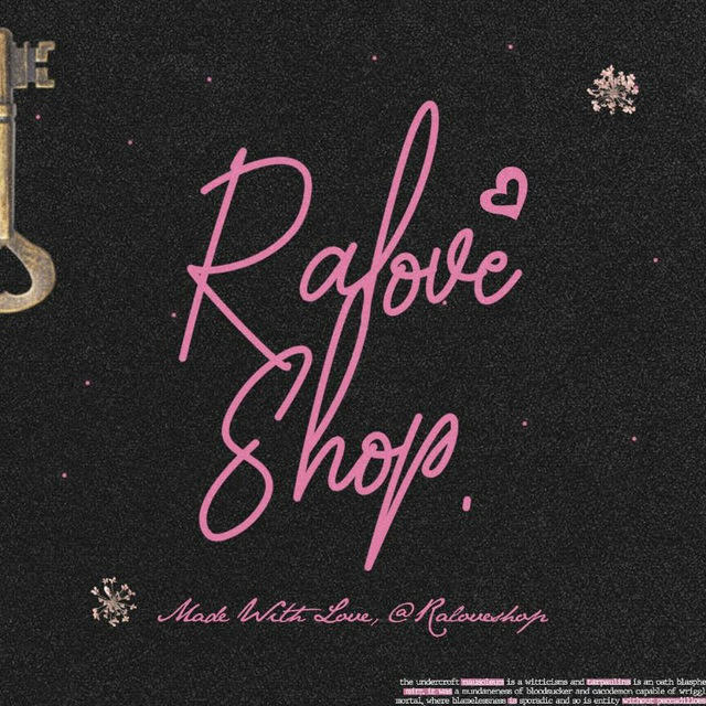 物語 ／₊ ࣪☾ Ralove Shop 🔏