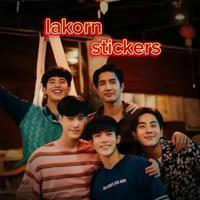 Стикеры по лакорнам. Лакорн стикеры. Lakorn stickers bl