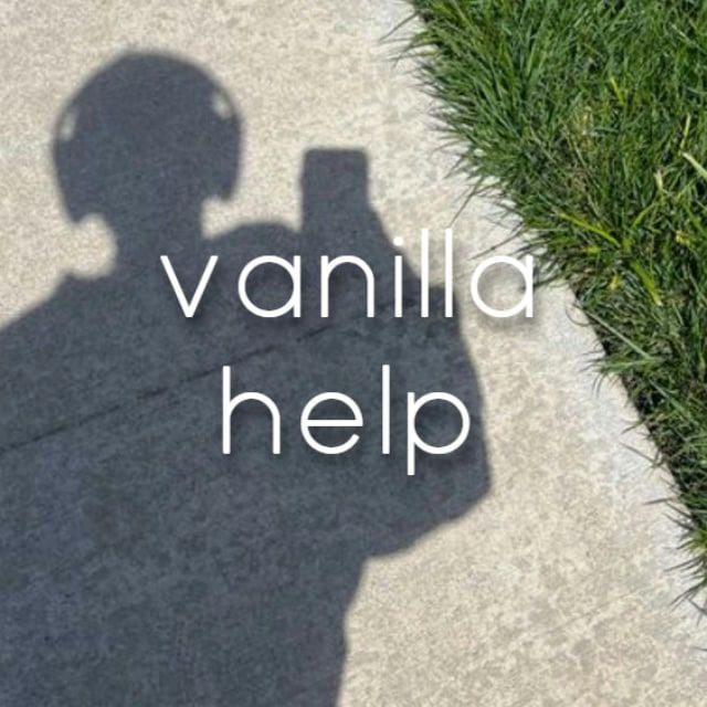 help vanilla