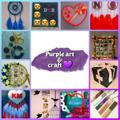 Purple art & craft 💜