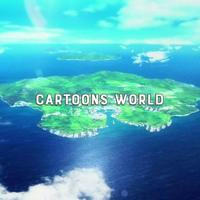 Anime cartoon world