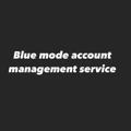 Blue mode account management 🅿️