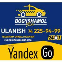 Yandex Hamkori "Bogishamol TAXI"