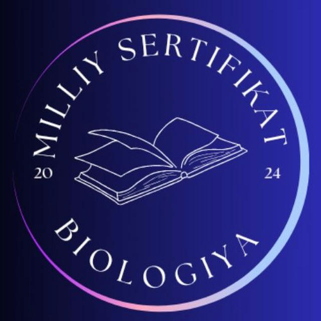 Milliy sertifikat | Biologiya