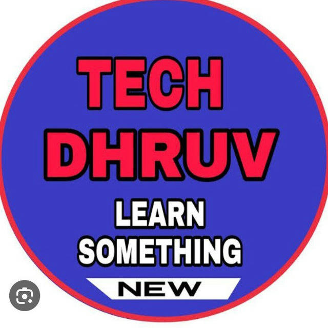 Tech dhruv (Official)
