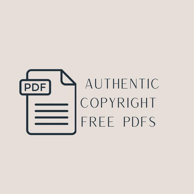 Authentic & copyright free PDFs