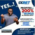 Coupons gratuits 1XBET à 💯%. Code promo AB99