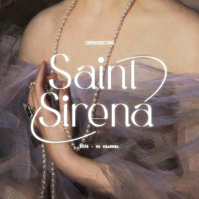 € / saint sirena 🌷 ݁.