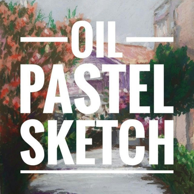 Скетчи Масляная пастель (и не только) Oil Pastel