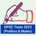 UPSC Test Series 2023 📝 - (Prelims & Mains)
