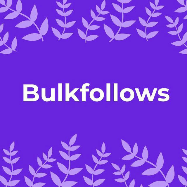 Bulkfollows Announcement