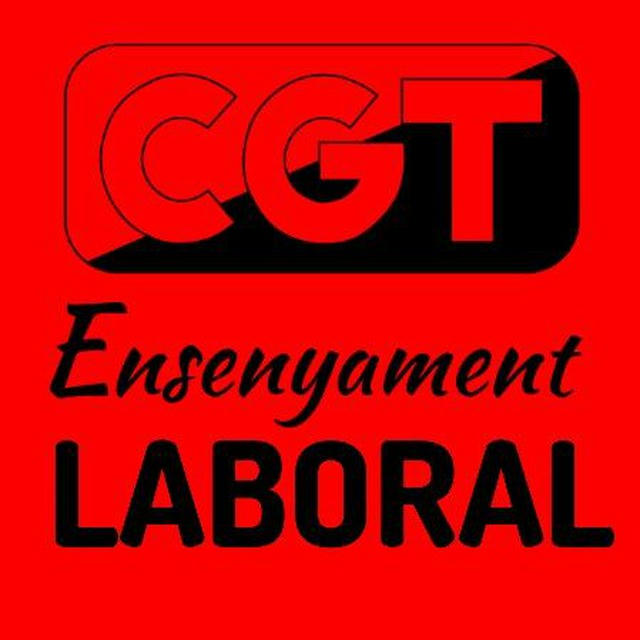 Canal CGT LABORALS PERSONAL D'ATENCIÓ EDUCATIVA