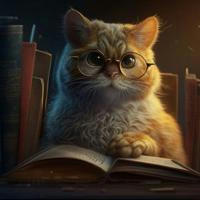 Котуль Мадан или учёный кот 🐈 говорит о книгах