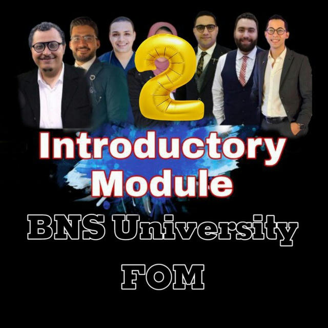 Introductory " 2 " Module BNS