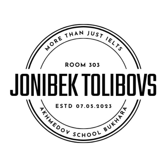 Jonibek Tolibovs | IELTS 8.5