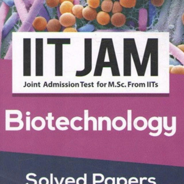 IIT JAM BIOTECHNOLOGY