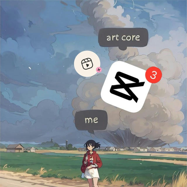 art core • шаблоны capcut • visual