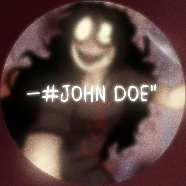 ー#JOHN DOE"