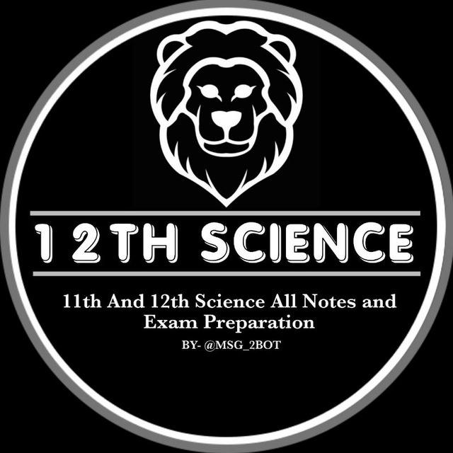 Notes 12th Science