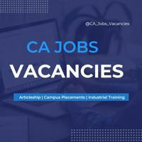 CA Jobs Vacancy - Campus Placements, Articleship & Industrial Training