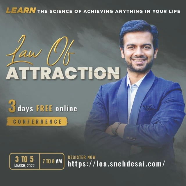 Law Of Attraction (3rd to 5th March)