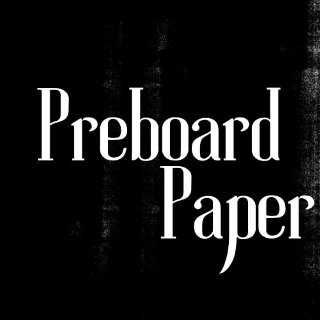 Preboard Paper