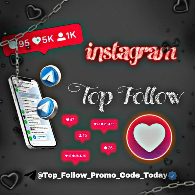 Top Follow Promo Code Today❤️👍