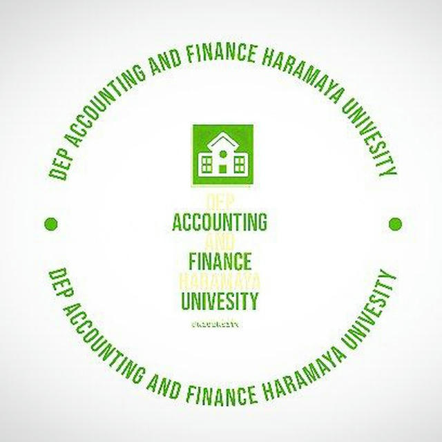 Department of Accounting and finance 2nd Years Haramaya University