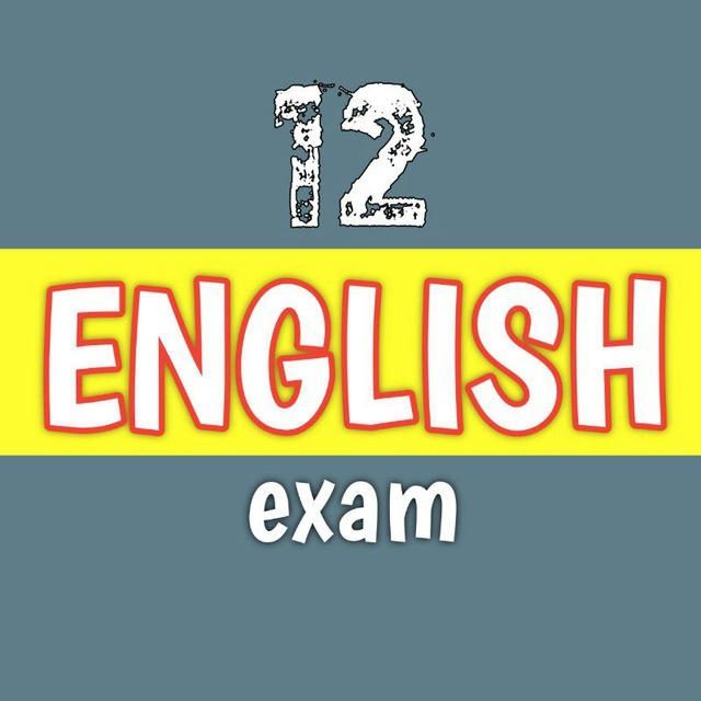 G12 English Exam