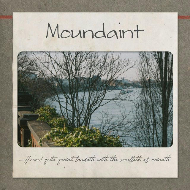 { IV — Moundaint ’ | 1998 ).