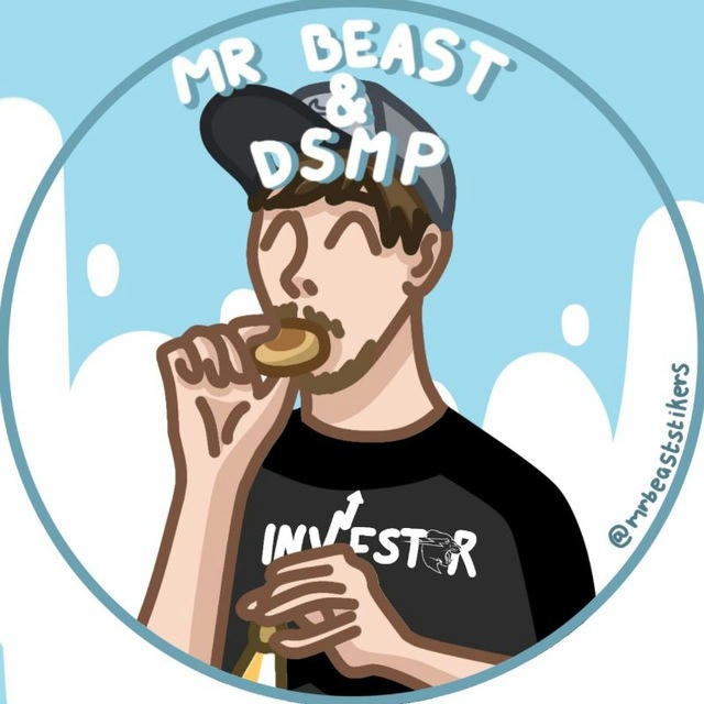 MrBeast & DSMP | Стикеры, аватарки Мистер Бист