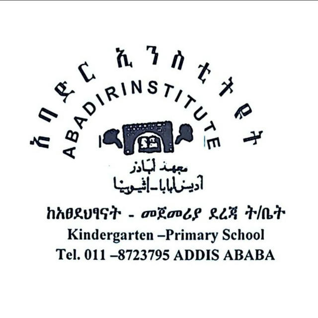 Abadir Institute primary school sinc 1964 E.c