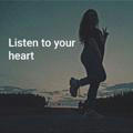 Listen to your heart 🖤🤍❤️