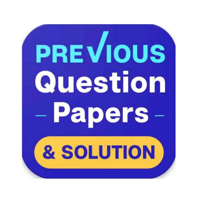 Previous year question papers with solution
