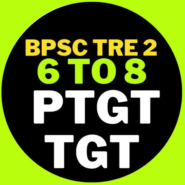 BPSC TRE 2 6 to 8 PGT TGT