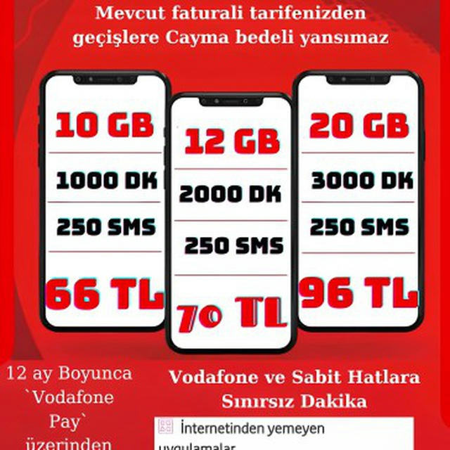 Vodafone Tarifeleri