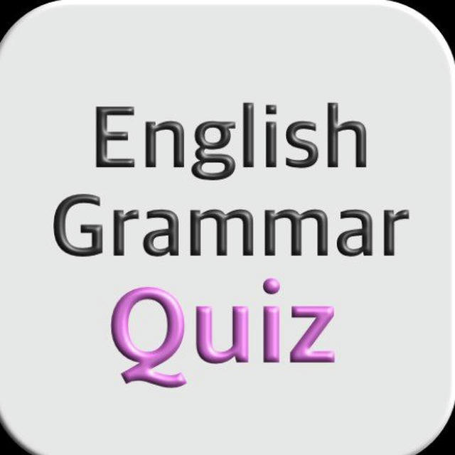 English Grammar Quiz