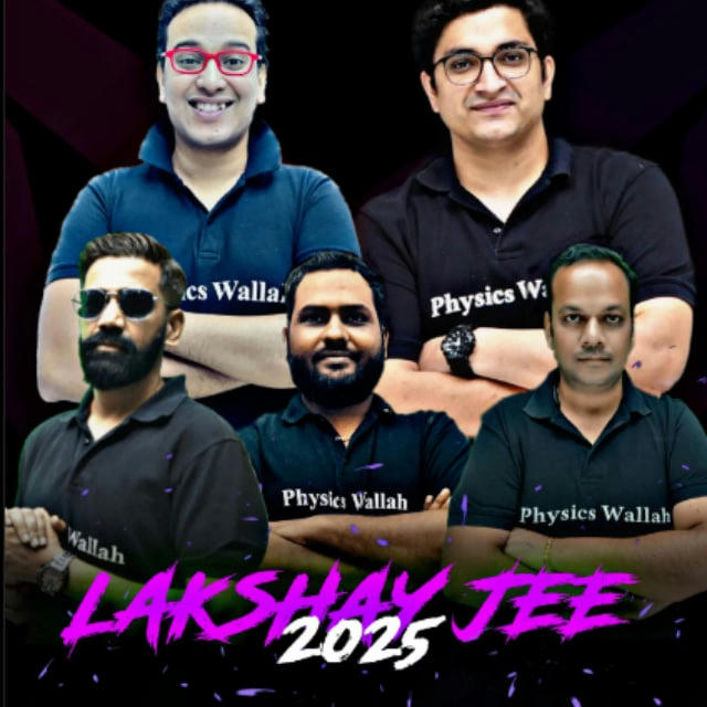 LAKSHAY JEE 2025 PW