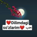 ❤Dilimdagi so’zlarim❤حب