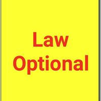 UPSC Toppers Law Optional Material