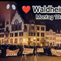Waldheim spaziert gegen das Politversagen dieser Regierung und für den Erhalt unserer Heimat mit unserer Kultur und ihren Werten