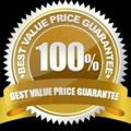 BEST VALUE PRICE GUARANTEE 100%