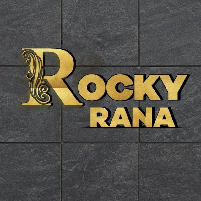 ROCKY RANA ( 2016 )...✌️ ™