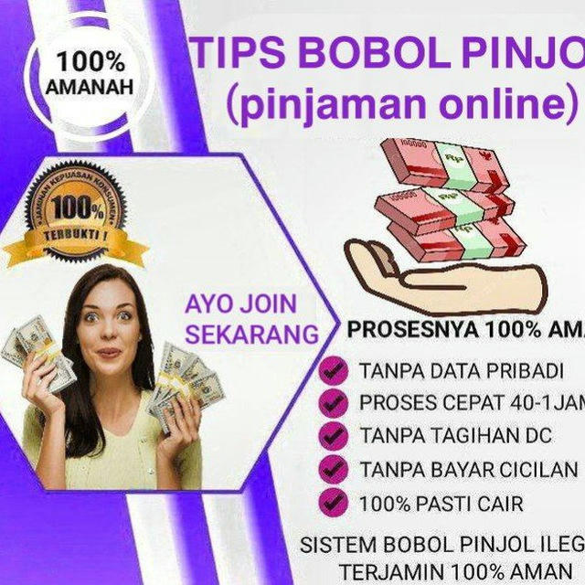 𝗧𝗜𝗣𝗦 𝗕𝗢𝗕𝗢𝗟 𝗣𝗜𝗡𝗝𝗢𝗟 (𝗽𝗶𝗻𝗷𝗮𝗺𝗮𝗻 𝗼𝗻𝗹𝗶𝗻𝗲)
