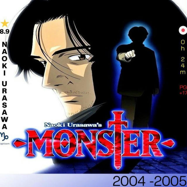 Monster Sub Dub Dual Anime • Monster Season 1 2 3 • Monster Indo French Spanish Italian Portuguese Russian German Hindi Arabic