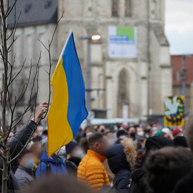Solidarity Action for Ukraine. Halle