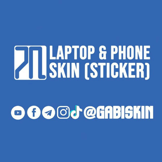 ጋቢ Laptop stickers Gabi Skin