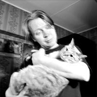 Алексей Коблов и его кот