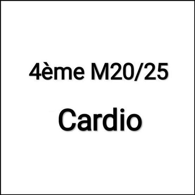 Chaîne Cardio 4ème M20/25