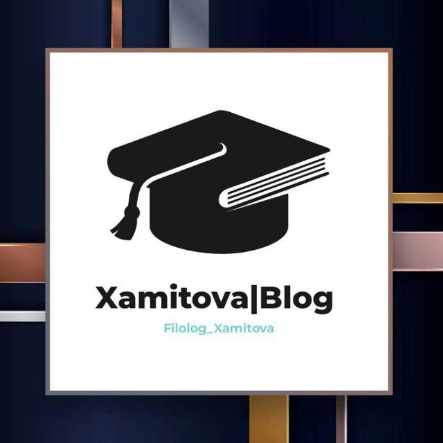 Filolog Xamitova | Blog